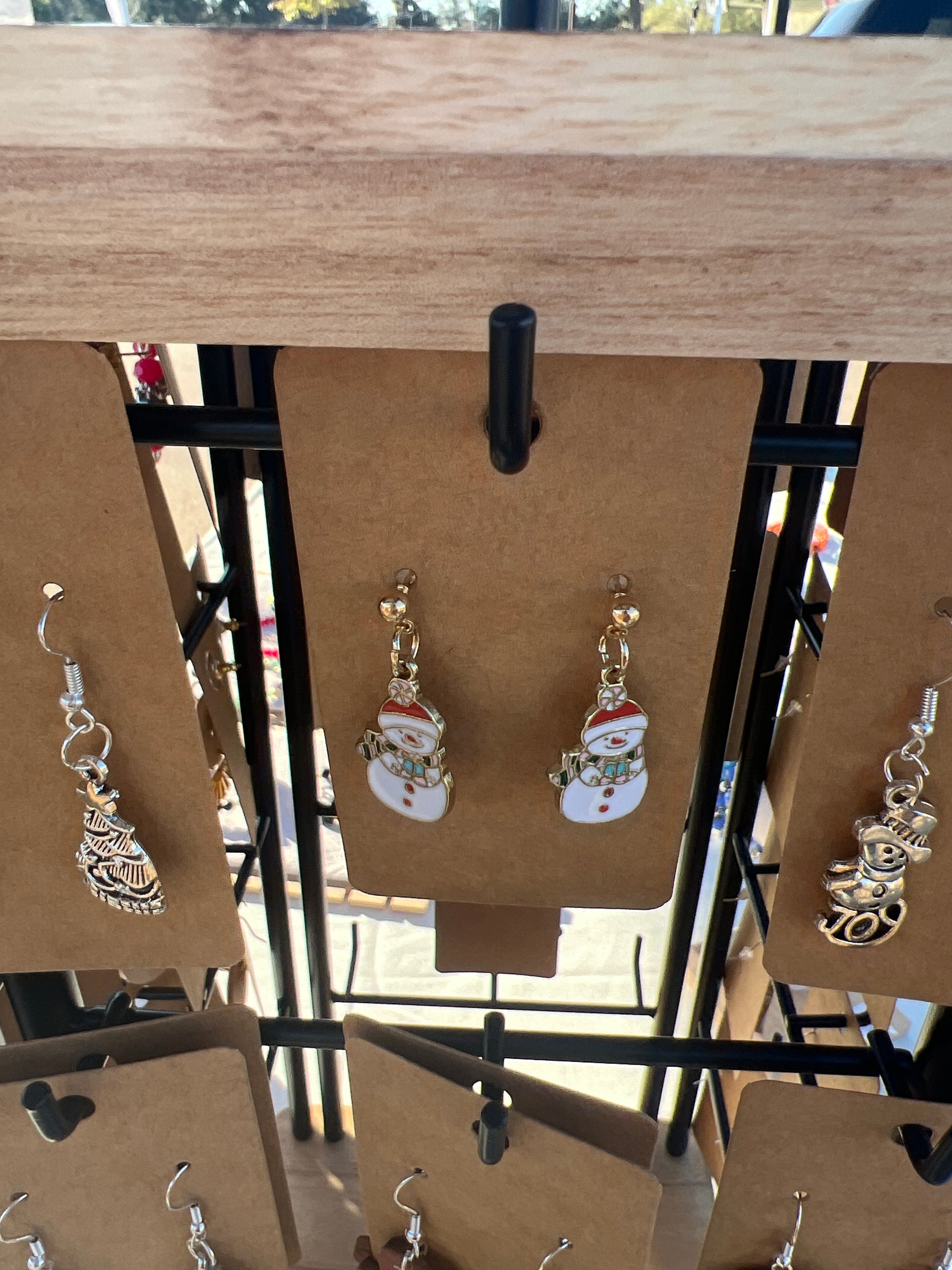 christmass Earrings handmade