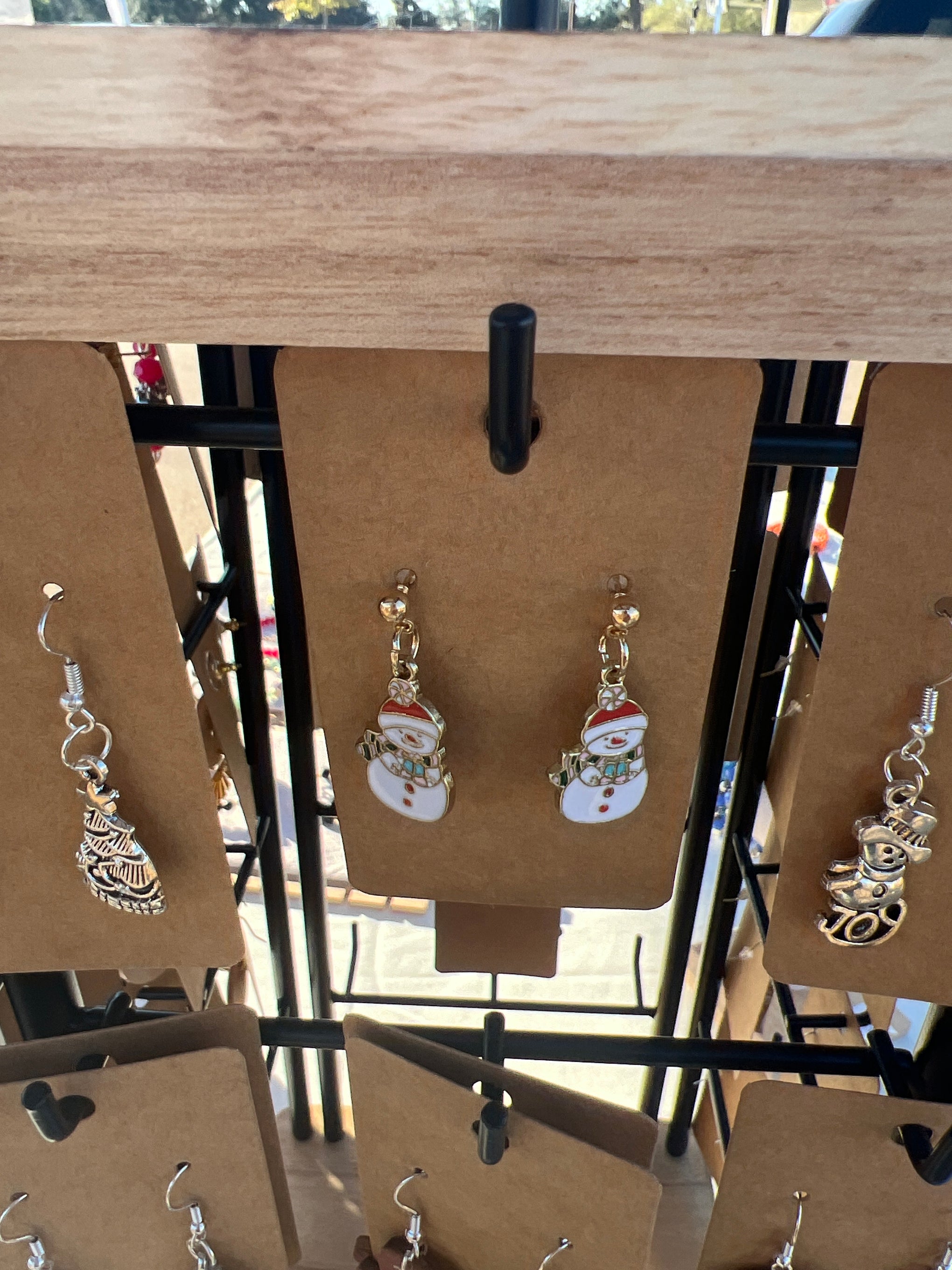 christmass Earrings handmade