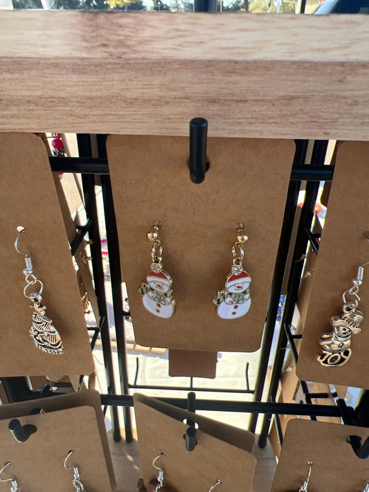 christmass Earrings handmade