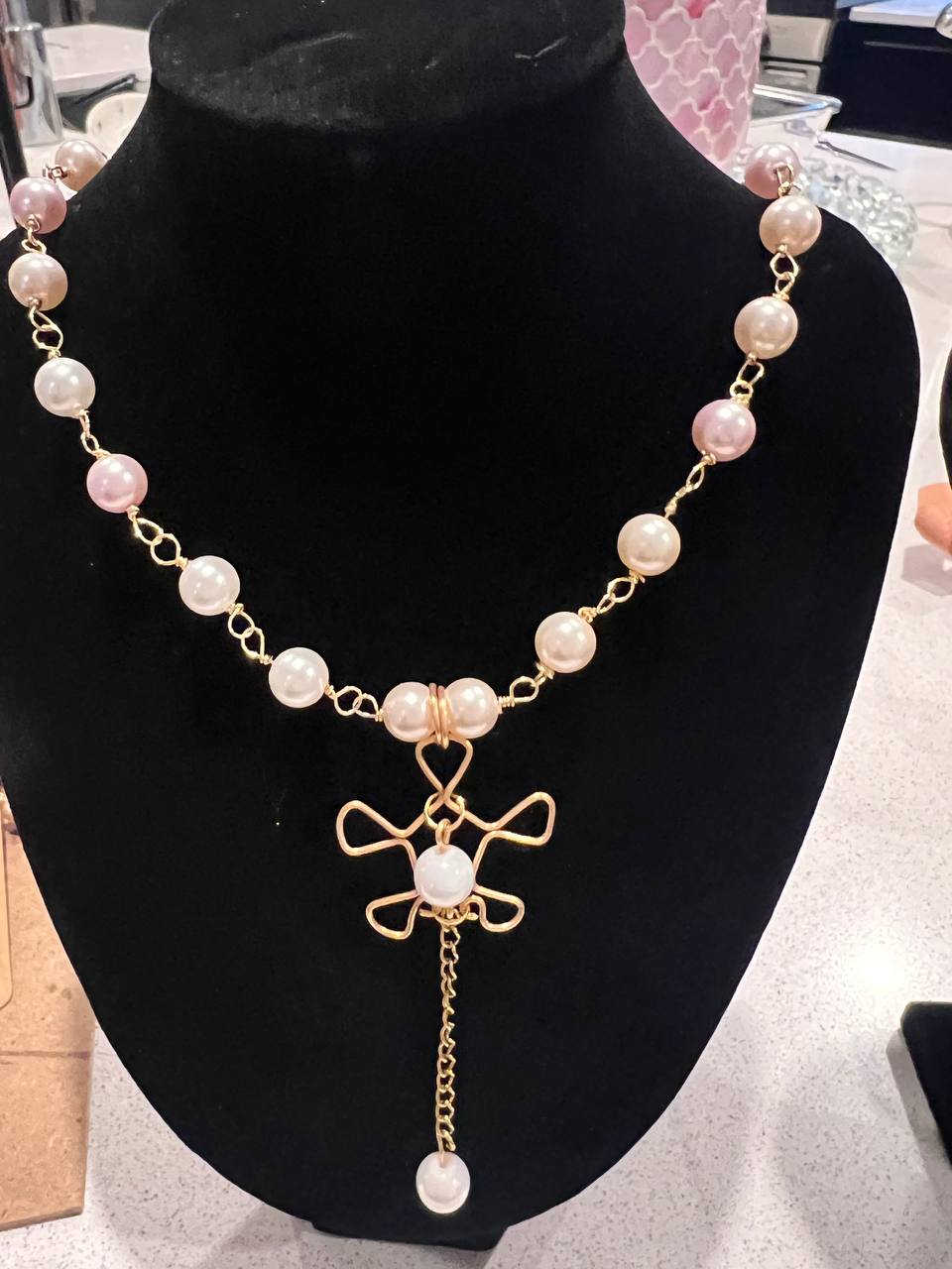 Necklace and earring set , One of a KIND