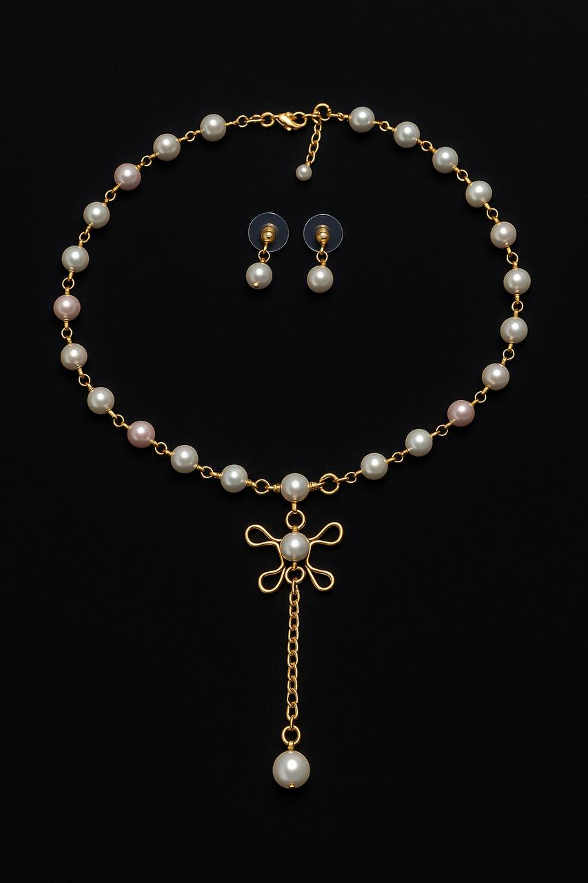 Necklace and earring set , One of a KIND